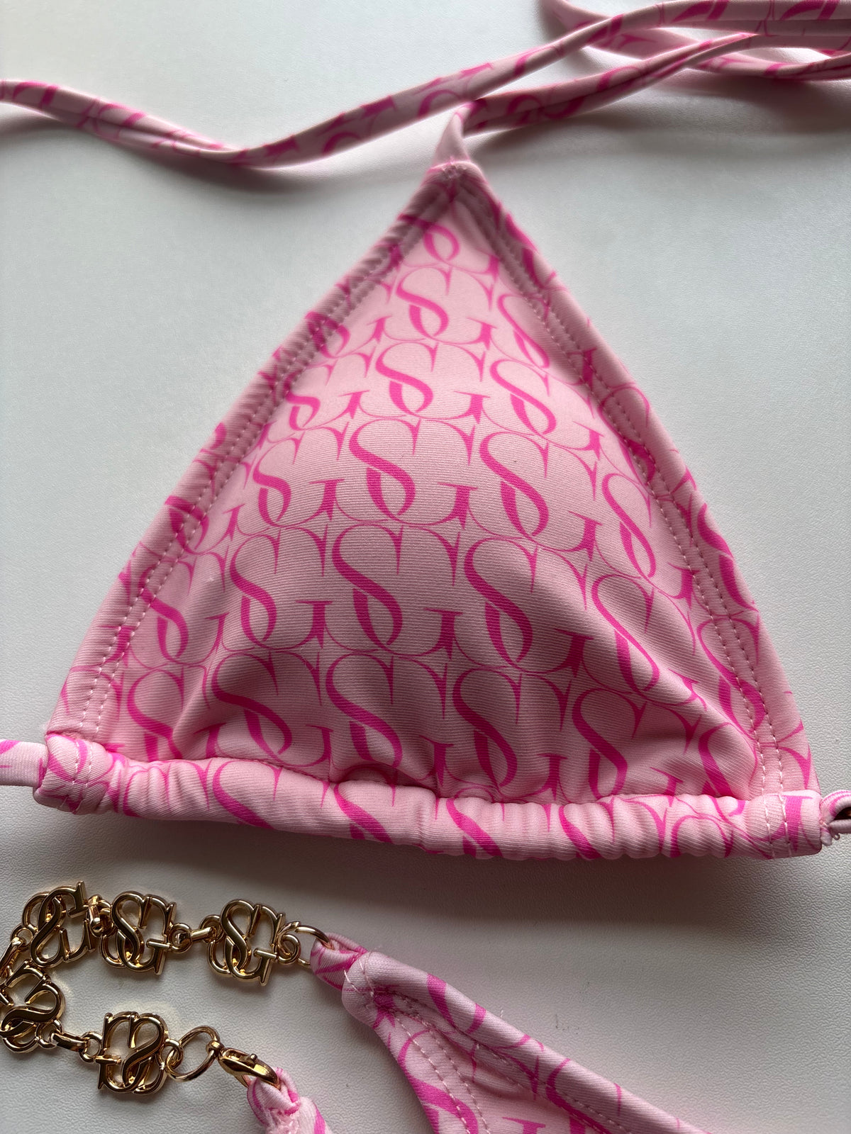 SG Monogram Chain Bikini